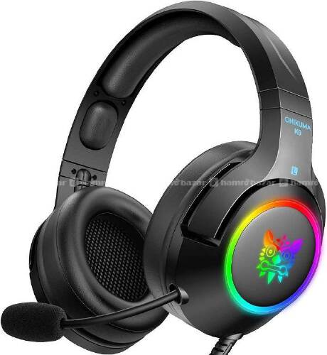 Onikuma K9 RGB Noise Canceling Gaming Headset