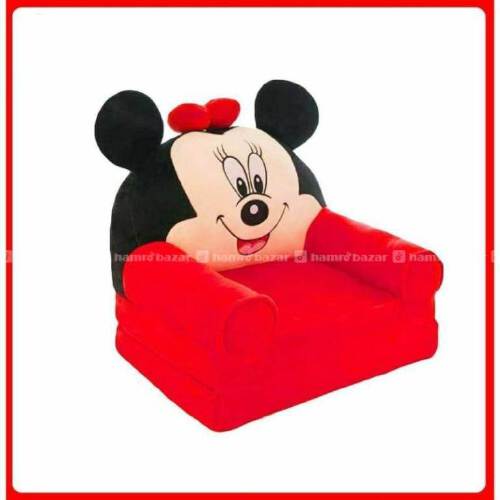 Now 3 layer foldable kids sofa bed /chair Mickey mouse