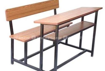 Modern Metal Plywood School College Bench And Desk