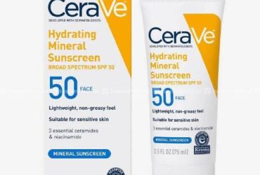 CeraVe Hydrating Broad Spectrum Sunscreen SPF 50 f