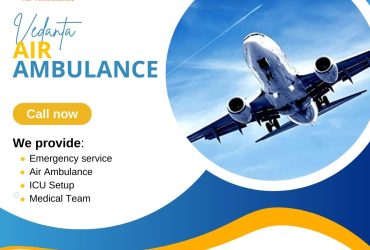 Take Vedanta Air Ambulance from Coimbatore with Splendid Medicinal Support
