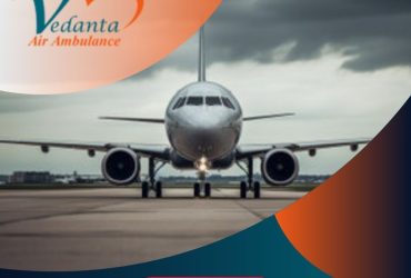 Book Vedanta Air Ambulance from Patna with Entire Trusted Medical Features